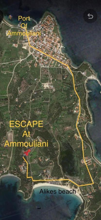 Escape At Ammouliani Aparthotel Екстериор снимка